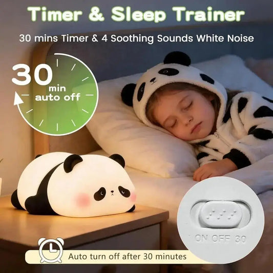 Cute panda Table Lamp-kids favorite night light