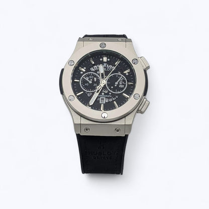 Luxury Stainless Steel Chronograph Wristwatch