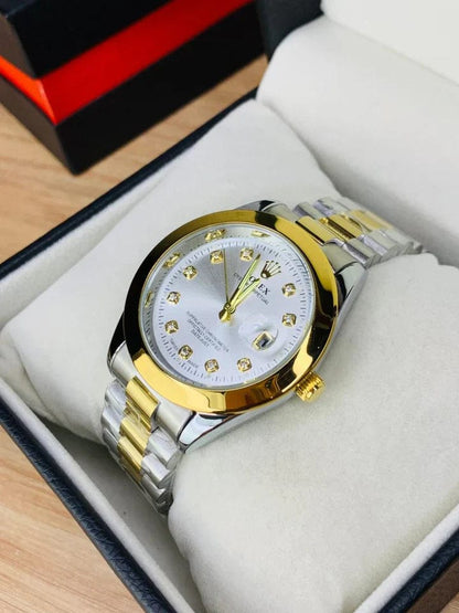 Men,s Stainless Steel Analogue Watch