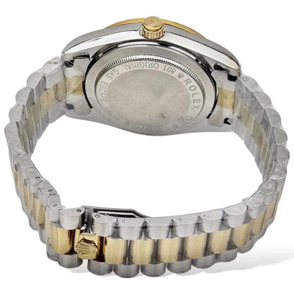 Men - Date Only - Two Tone Golden Dial